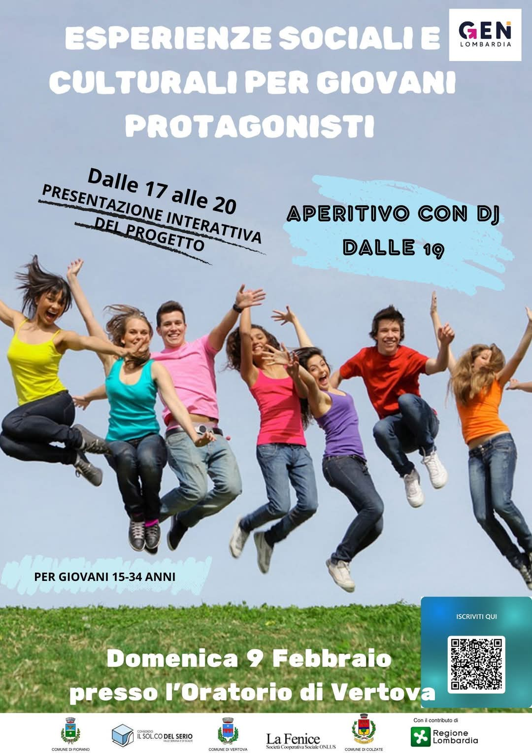 Domenica 9 febbraio ore 17.00 presso Oratorio di Vertova